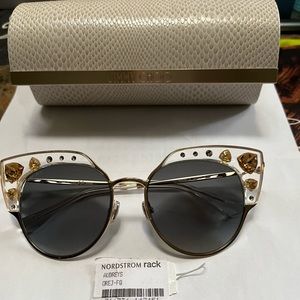 JIMMY CHOO
‘AUDREY’ SUNGLASSES WITH SWAROVSKI CRYSTALS (New & never worn)